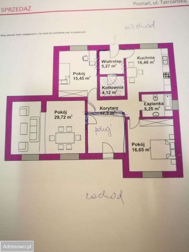 dom wolnostojący, 3 pokoje Poznań Wola, ul. Dunajecka. Zdjęcie 5