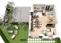 bliźniak, 3 pokoje Gdańsk Osowa. Zdjęcie 4