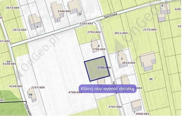 Działka budowlana Międzyrzecze, ul. Spokojna. Zdjęcie 1