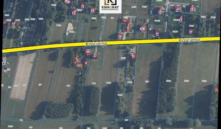 Działka budowlana Brzóze, ul. Kościelna