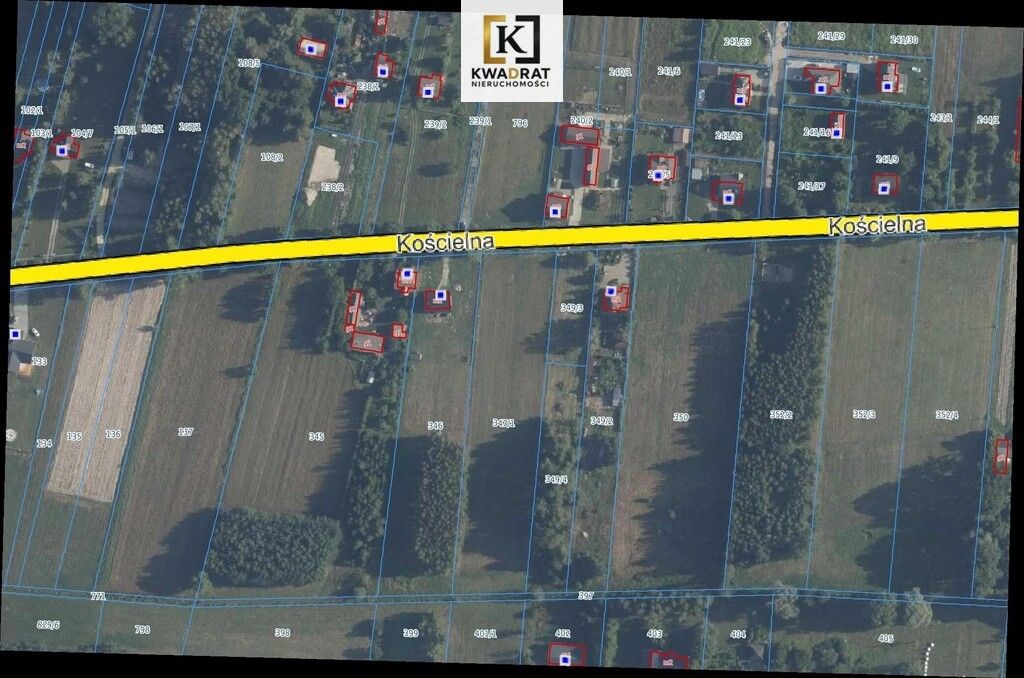 Działka budowlana Brzóze, ul. Kościelna. Zdjęcie 1