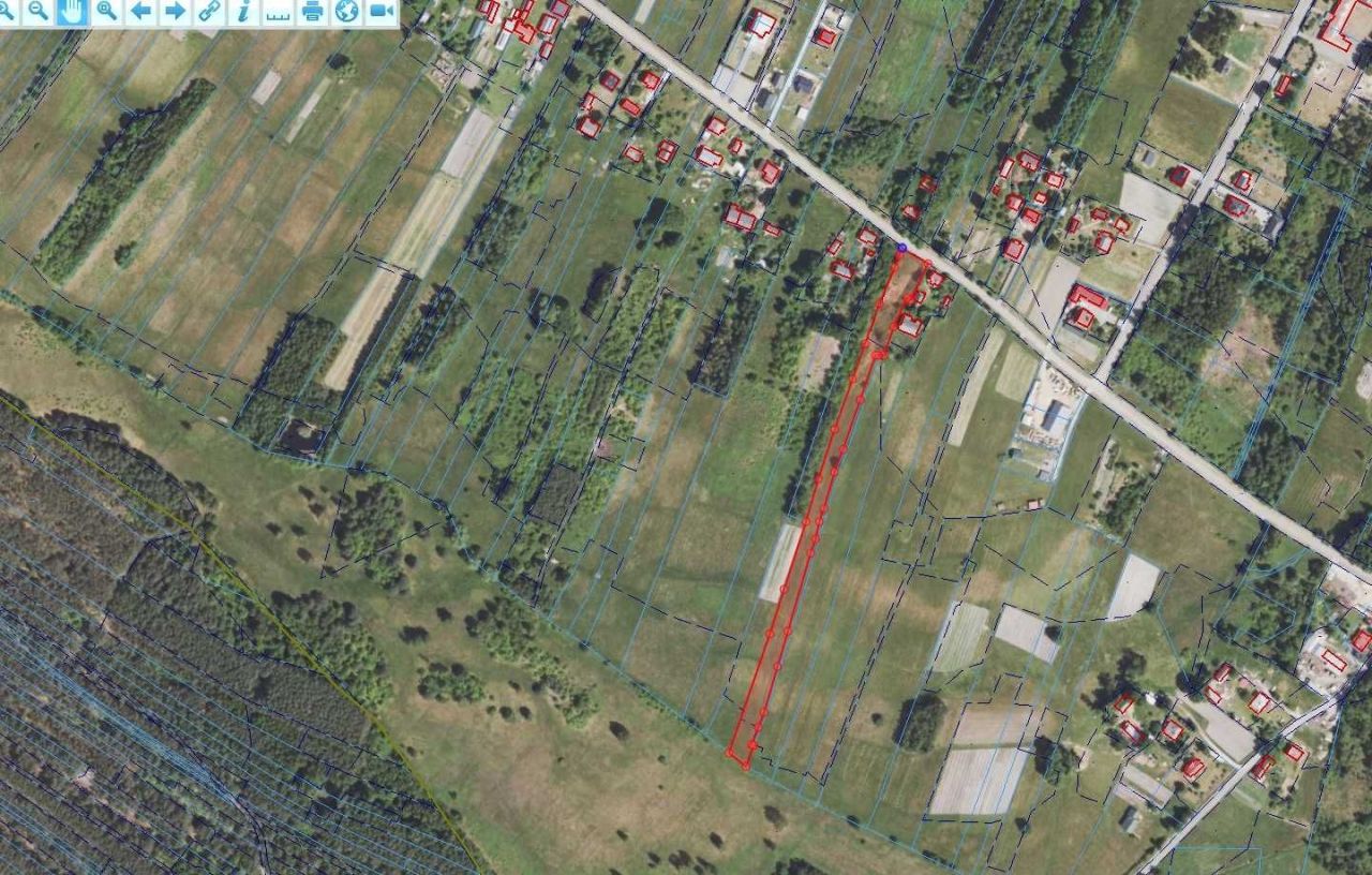 Działka rolno-budowlana Ostrowy Baranowskie. Zdjęcie 5