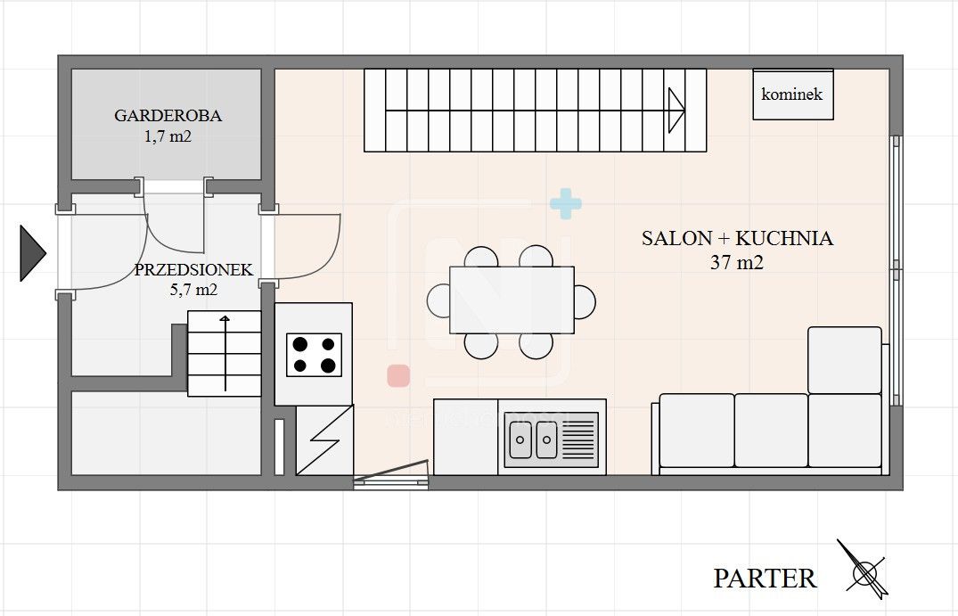 dom szeregowy, 5 pokoi Warszawa Mokotów, ul. Modra. Zdjęcie 18