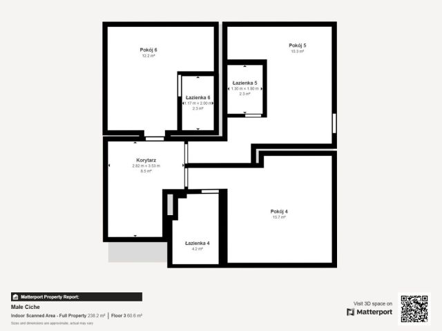 dom wolnostojący, 9 pokoi Małe Ciche. Zdjęcie 17