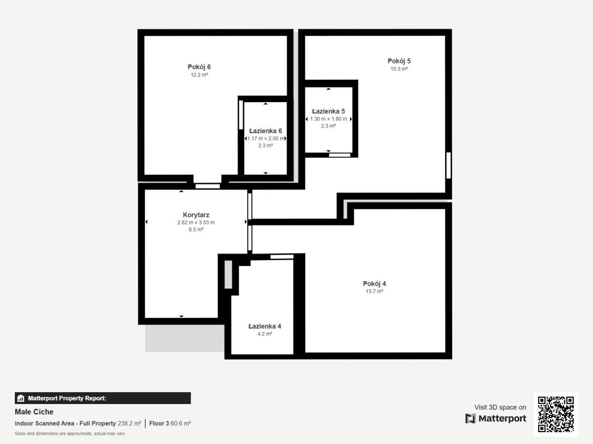 dom wolnostojący, 9 pokoi Małe Ciche. Zdjęcie 17