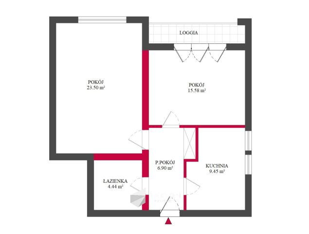 Mieszkanie 2-pokojowe Wrocław Borek, ul. Wielka. Zdjęcie 16