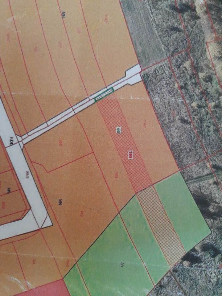 Działka rolno-budowlana Jaworzno Dąbrowa Narodowa, ul. Storczyków