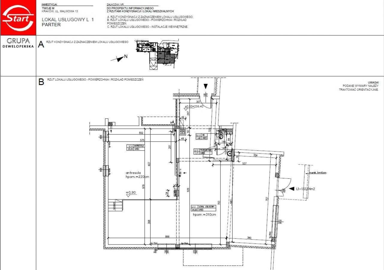 Lokal Kraków Podgórze Duchackie, ul. Malwowa. Zdjęcie 5