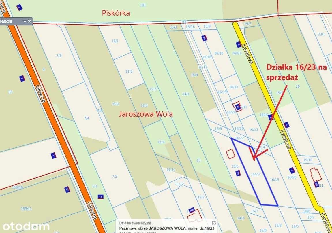 Działka budowlana Jaroszowa Wola. Zdjęcie 3