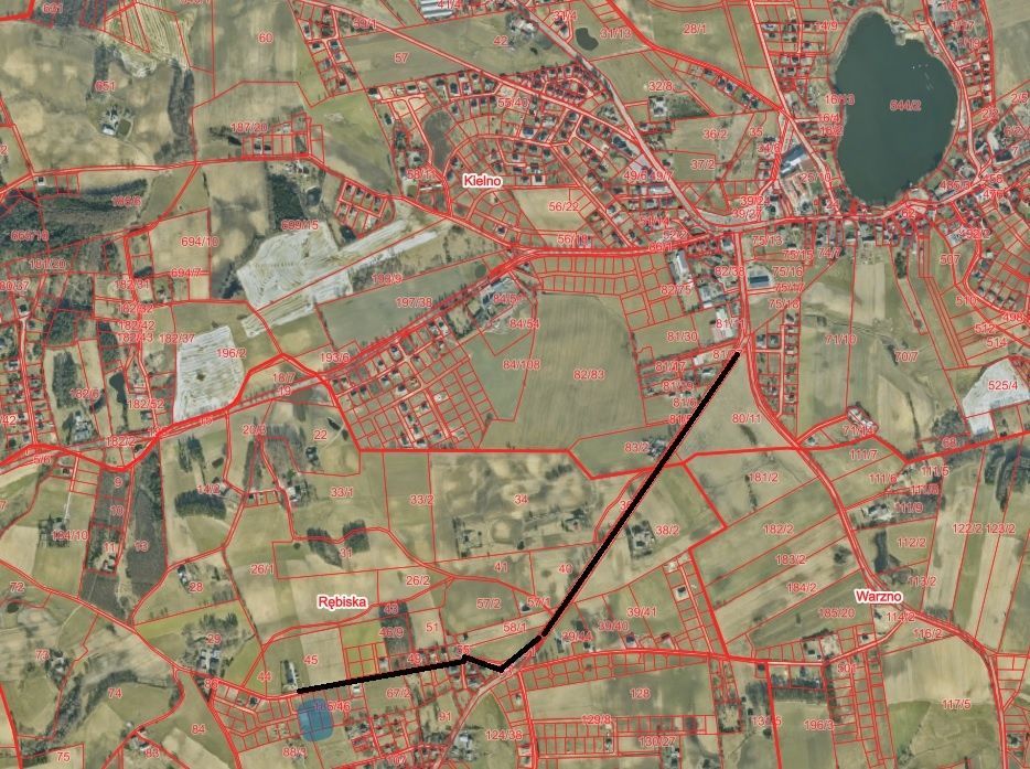 Działka budowlana Rębiska. Zdjęcie 4