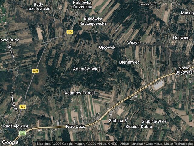 Działka budowlana Adamów-Wieś, ul. Olszowa. Zdjęcie 1