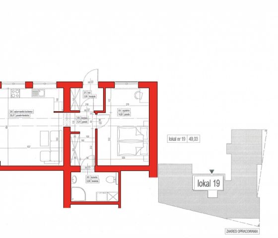 Mieszkanie 2-pokojowe Sanok Śródmieście, ul. Zamkowa. Zdjęcie 1