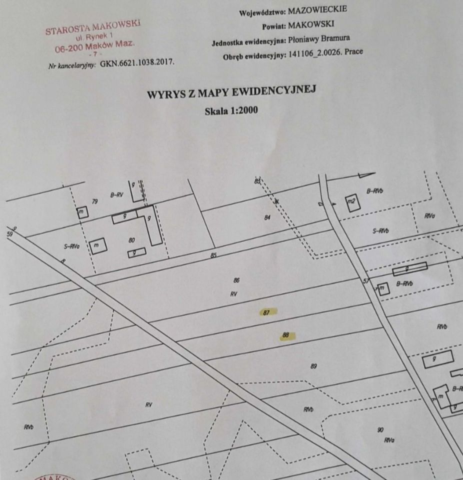 Działka rolna Prace. Zdjęcie 5