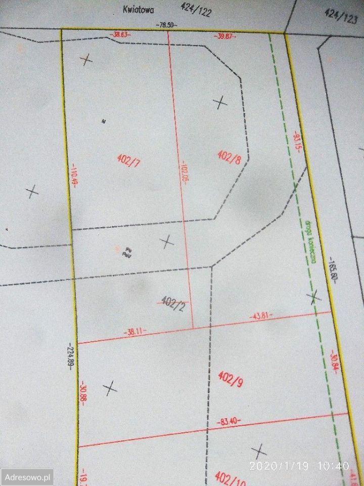 Działka budowlana Potasze, ul. Kwiatowa. Zdjęcie 6
