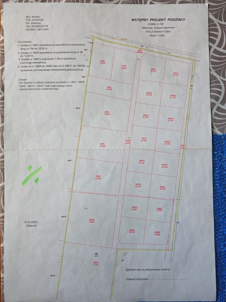 Działka budowlana Rozworzyn. Zdjęcie 7