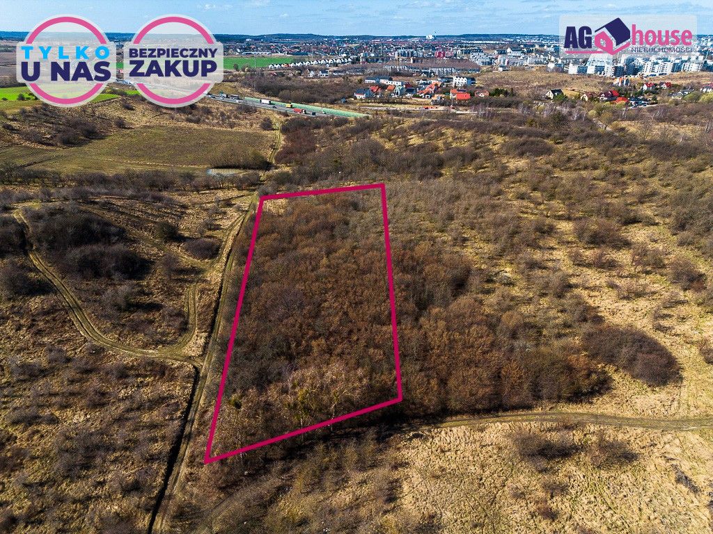 Działka budowlana Gdańsk Święty Wojciech, ul. Ryszarda Tomczaka. Zdjęcie 1