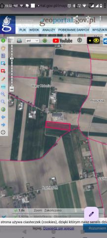 Działka rolno-budowlana Wąsy-Kolonia, ul. Spokojna. Zdjęcie 2