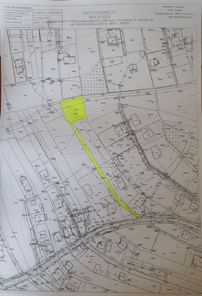 Działka rolno-budowlana Wola Rzędzińska. Zdjęcie 4