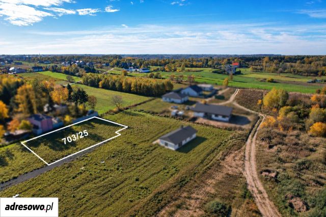 Działka budowlana Brzeziny, ul. Agrestowa. Zdjęcie 1