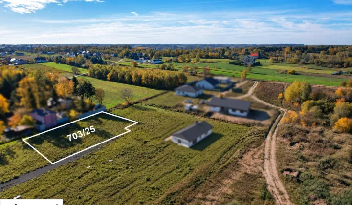 Działka budowlana Brzeziny, ul. Agrestowa