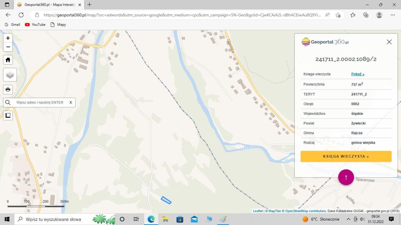 Działka leśna Rycerka Dolna. Zdjęcie 3