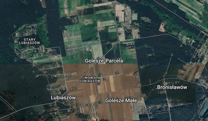 Działka rolna Golesze-Parcela