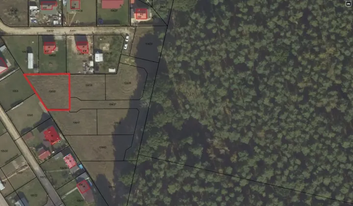 Działka budowlana Dominice, ul. Kręta