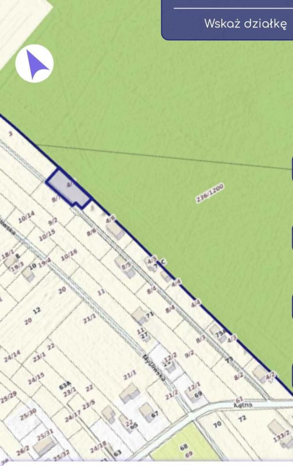 Działka budowlana Skierniewice, ul. Kątna. Zdjęcie 1