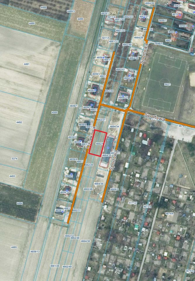 Działka budowlana Włoszczowa Miasto, ul. Działkowa. Zdjęcie 3