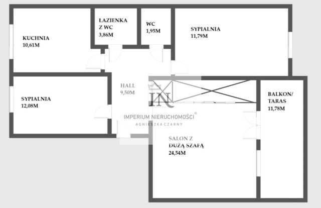 Mieszkanie 3-pokojowe Lublin Ponikwoda, ul. Czesława Strzeszewskiego. Zdjęcie 20