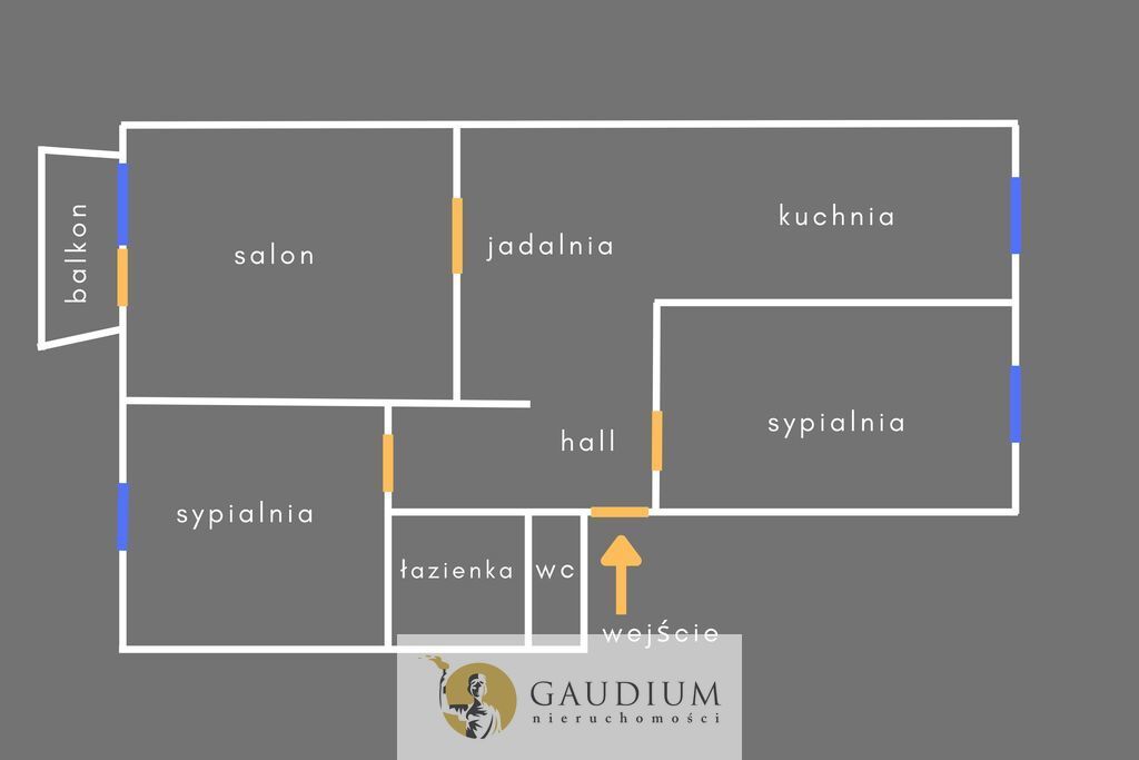 Mieszkanie 3-pokojowe Tczew, ul. Władysława Jagiełły. Zdjęcie 21