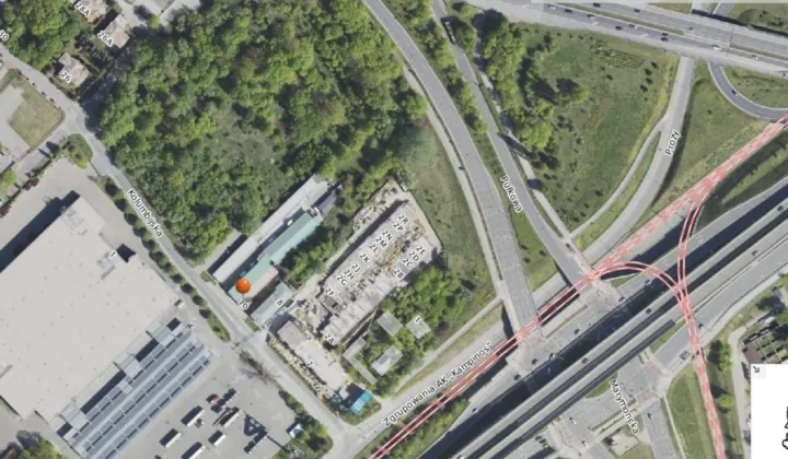 Działka budowlana Warszawa Młociny, ul. Kolumbijska