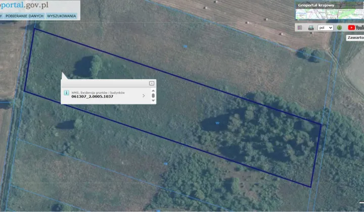 Działka rolna Lejno