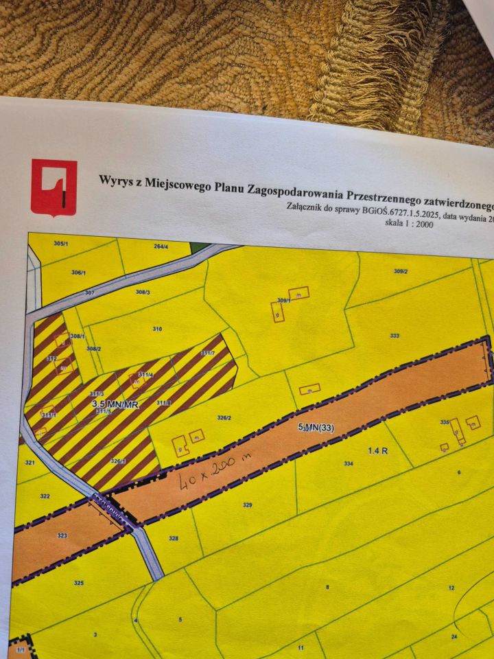 Działka budowlana Grybów Strzylawki. Zdjęcie 4