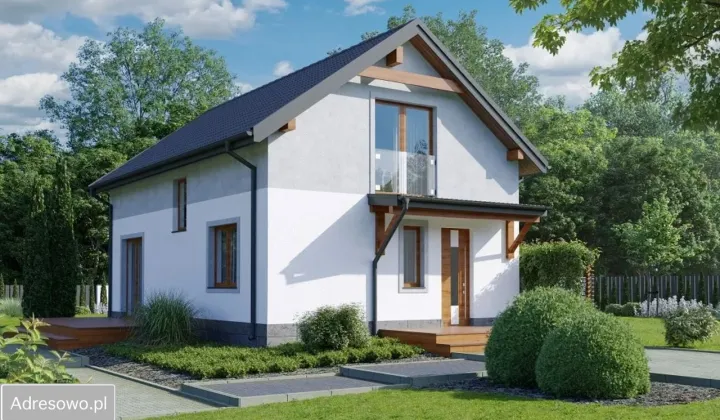 dom wolnostojący, 4 pokoje Adamów