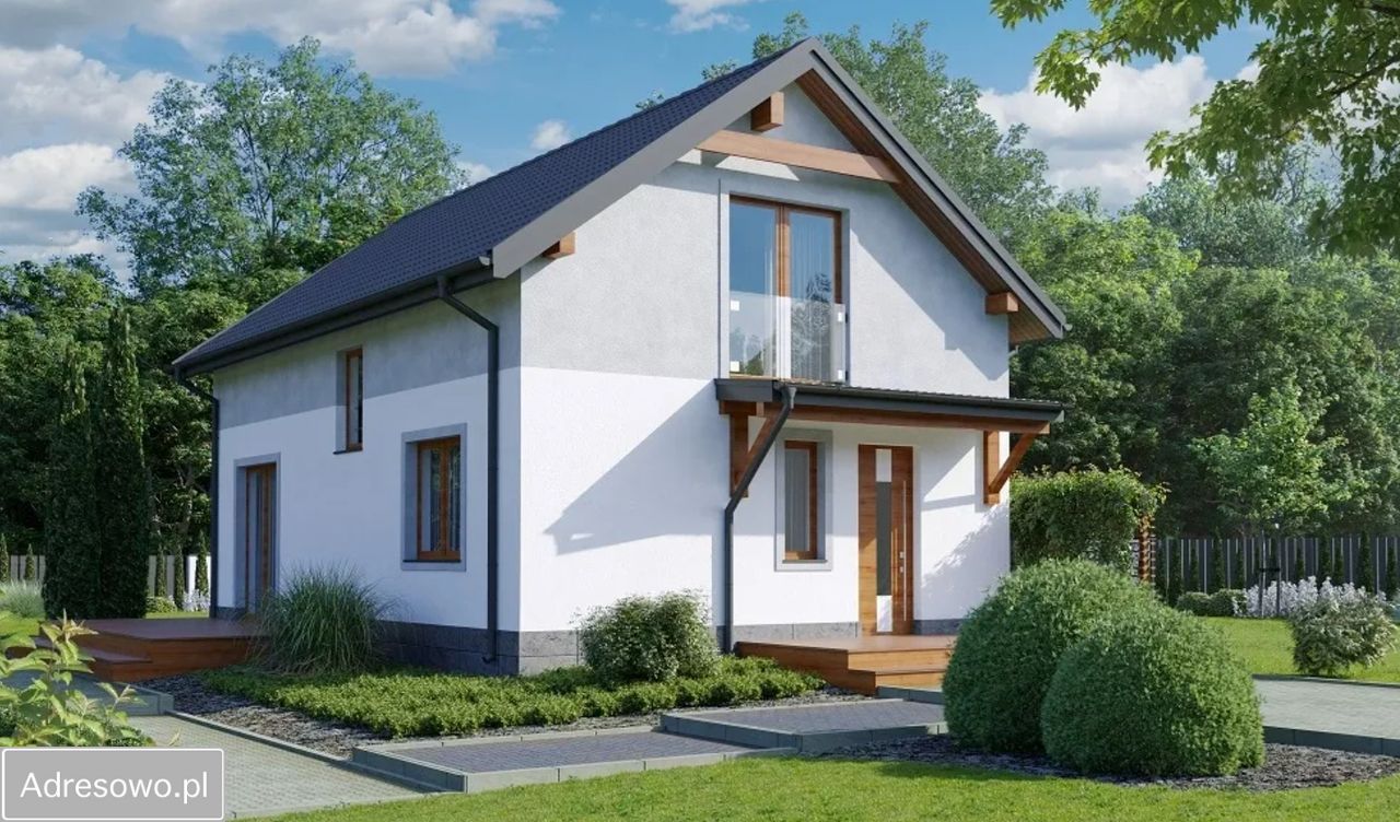 dom wolnostojący, 4 pokoje Adamów