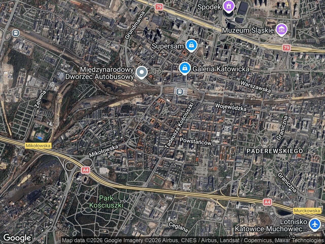 Mieszkanie 3-pokojowe Katowice Śródmieście, ul. Żwirki i Wigury. Zdjęcie 1