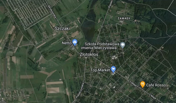 dom wolnostojący, 6 pokoi Złotokłos