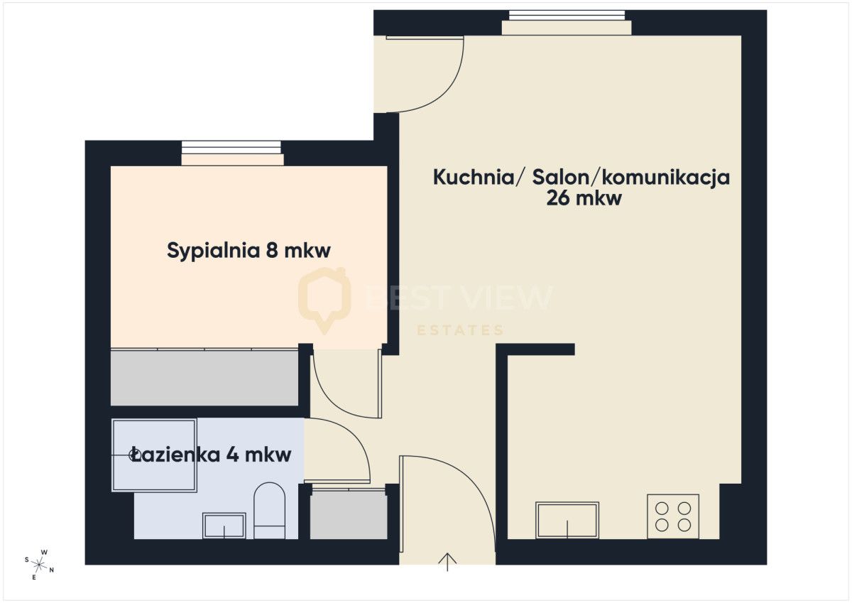 Mieszkanie 2-pokojowe Piaseczno, ul. Józefa Bema. Zdjęcie 10