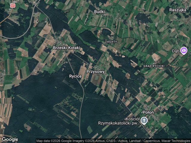 Działka leśna Przysowy Zagaty. Zdjęcie 1
