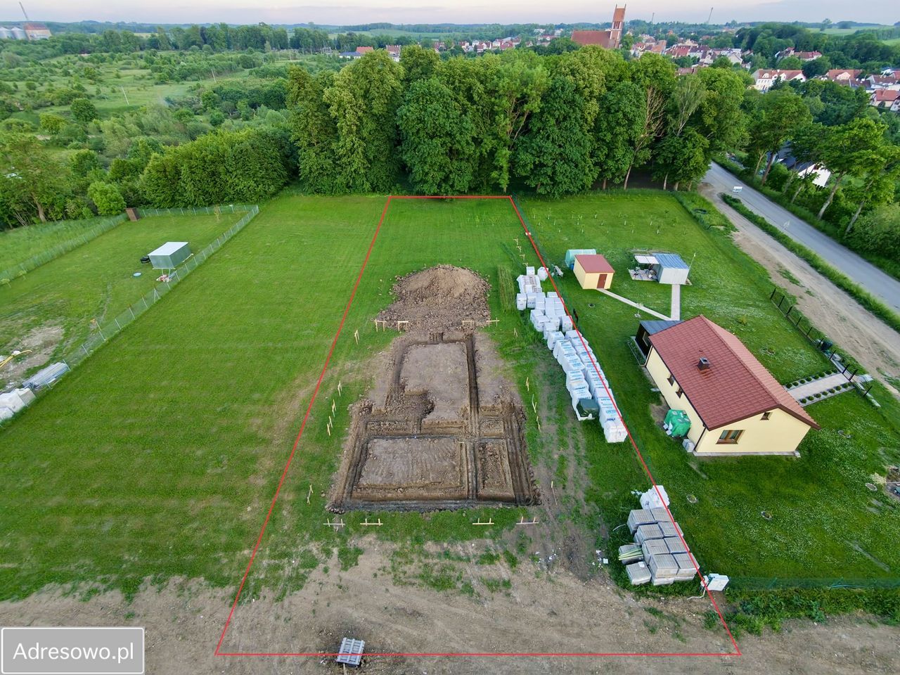 Działka budowlana Jeziorany. Zdjęcie 1