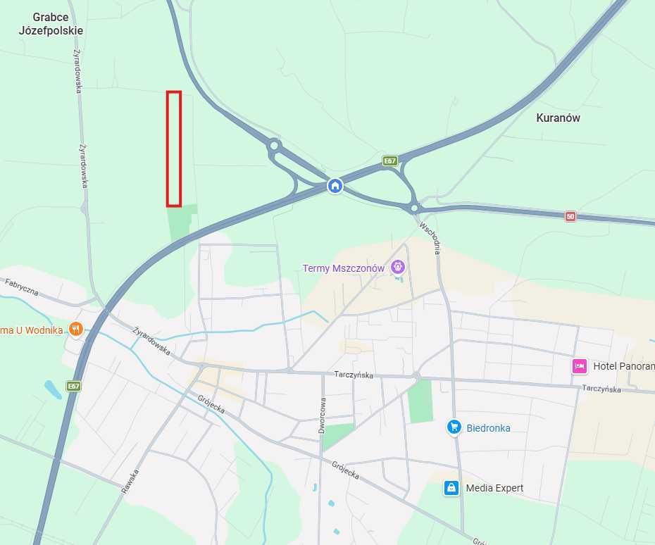 Działka inwestycyjna Mszczonów. Zdjęcie 1