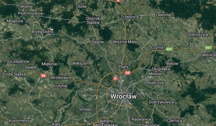 Działka rolno-budowlana Wrocław Świniary, ul. Zagaje