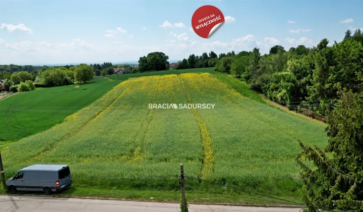 Działka budowlana Kraków Wzgórza Krzesławickie, ul. Braci Polskich