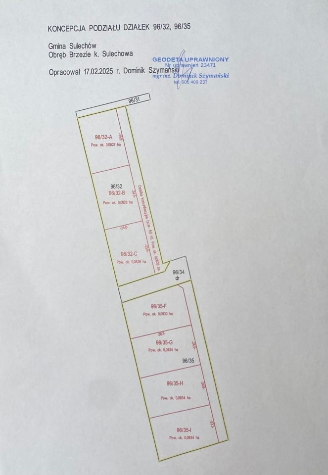 Działka budowlana Brzezie k. Sulechowa. Zdjęcie 8