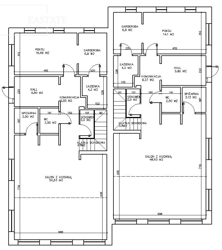 bliźniak, 5 pokoi Adamów. Zdjęcie 16