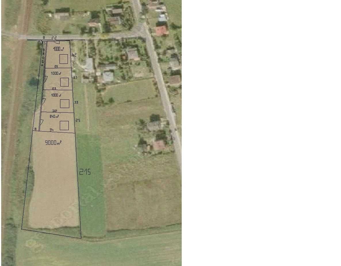 Działka rolna Moszczenica. Zdjęcie 3