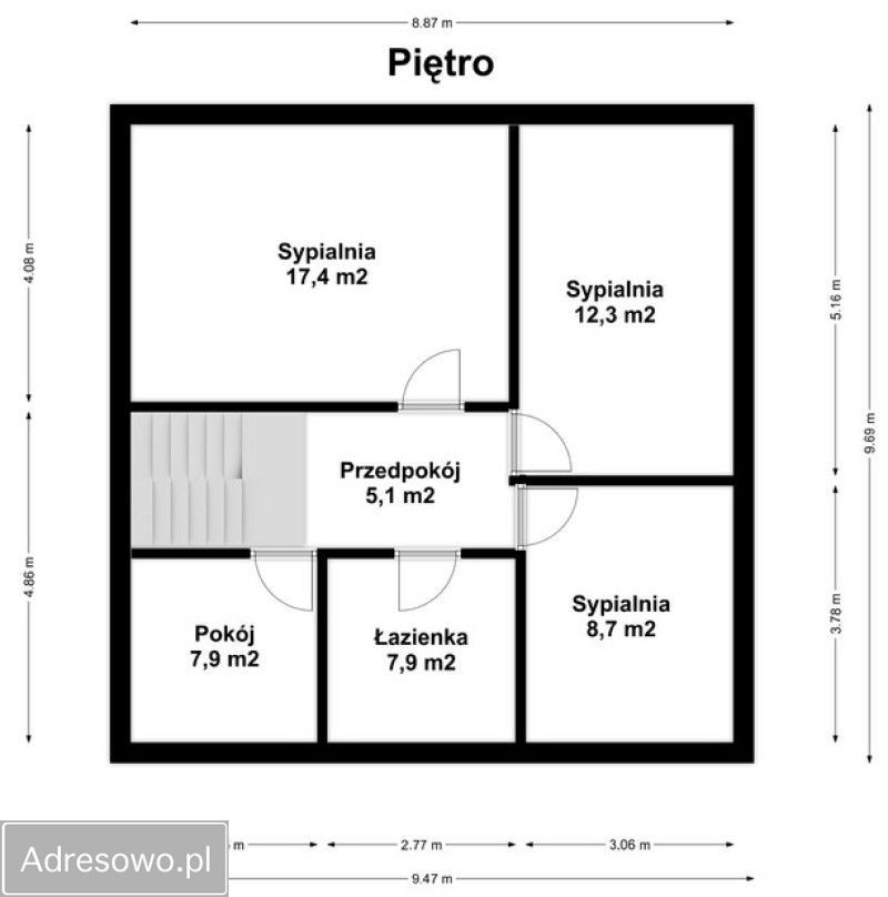 dom wolnostojący, 6 pokoi Olecko, ul. Kościuszki. Zdjęcie 15