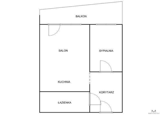 Mieszkanie 2-pokojowe Poznań Chartowo, ul. Chartowo. Zdjęcie 15