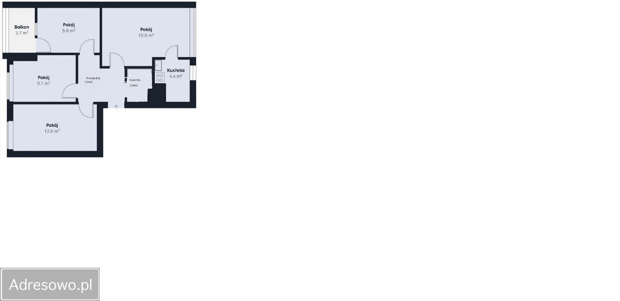 Mieszkanie 4-pokojowe Lublin Kalinowszczyzna, ul. Krzemieniecka. Zdjęcie 7